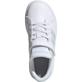 Sapatos Adidas Grand Court C Jr EG6738 branco 1