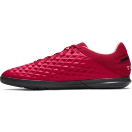 Chuteiras Nike Tiempo Legend 8 Club Ic M AT6110 608 vermelho laranjas e vermelhos 1