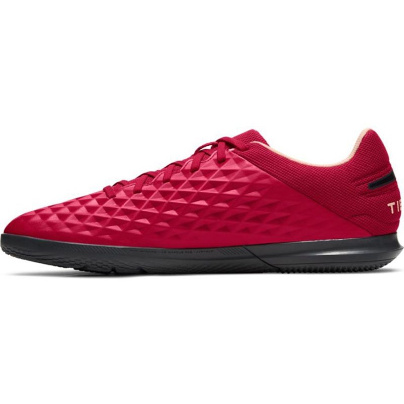 Chuteiras Nike Tiempo Legend 8 Club Ic M AT6110 608 vermelho laranjas e vermelhos 1