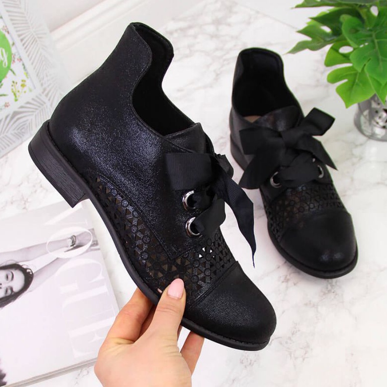 Botas abertas de primavera Jezzi W JEZ319A preto 1