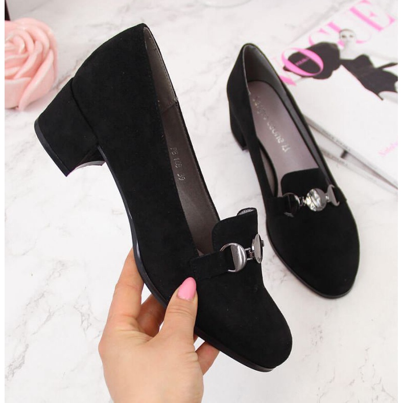 Sapatos pretos Sergio Leone SK332A preto 1