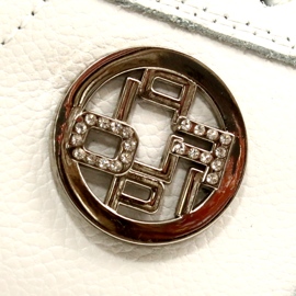 Tênis esportivo feminino amarrado Filippo DP3547 / 22 WH Branco prata 5