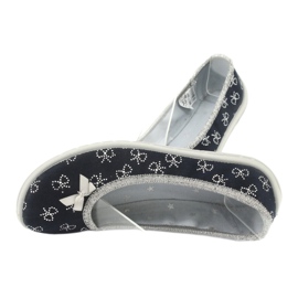 Bailarinas infantis Befado com laço 980Y097 pretas preto 3 Bailarinas infantis Befado com laço 980Y097 pretas preto 3