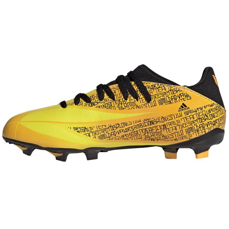 Chuteiras Adidas X Speedflow Messi.3 Fg Jr GW7420 amarelo amarelos 1