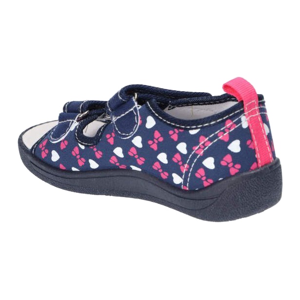 American Club Chinelos de sandálias americanas, inserção de couro TEN19 / 22 Azul marinho 1