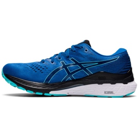 Asics Gel-Kayano 28 M 1011B189 402 tênis de corrida azul 1