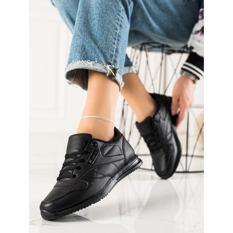 TRENDI Sapatos Esportivos Clássicos preto 1