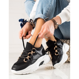 TRENDI Tênis da moda preto 2