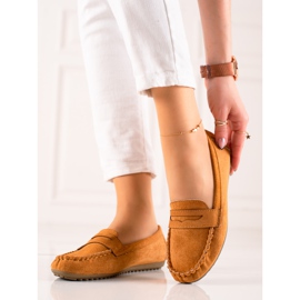 TRENDI Mocassins clássicos marrom 1