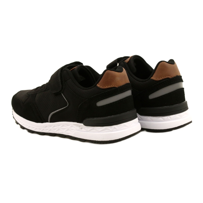 American Club AA16/22 Black Sports Shoes preto 4