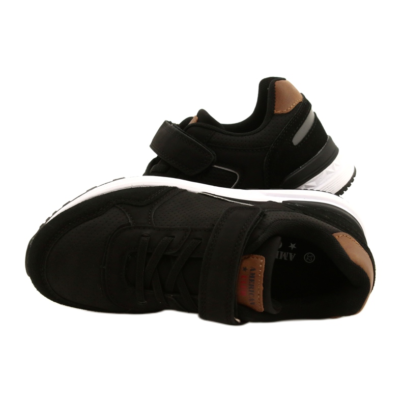 American Club AA16/22 Black Sports Shoes preto 5