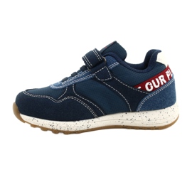 American Club Tênis esportivo americano ADI Velcro ES86 / 22 Navy azul 2