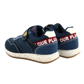 American Club Tênis esportivo americano ADI Velcro ES86 / 22 Navy azul 6