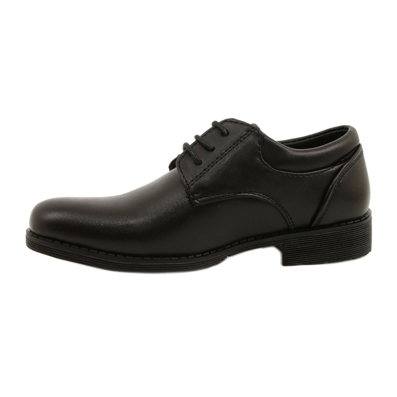 American Club Sapatos de comunhão formal infantil KOM36 / 22 preto 1