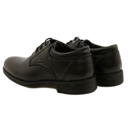 American Club Sapatos de comunhão formal infantil KOM36 / 22 preto 4