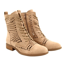 M.Daszyński Trabalhadores a céu aberto amarrados Daszyński SA142-33 bege 7