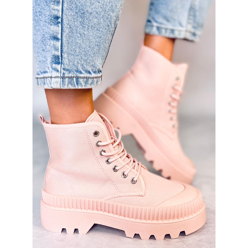 Costa Pink Tênis de trekking cano alto rosa 1