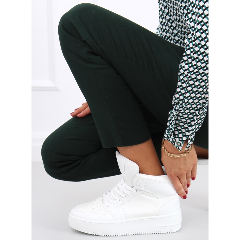 Tênis cano alto Rocha Branco 1