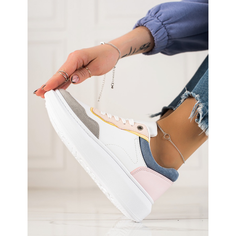 BUONAROTTI Tênis esportivos da moda multicolorido 1