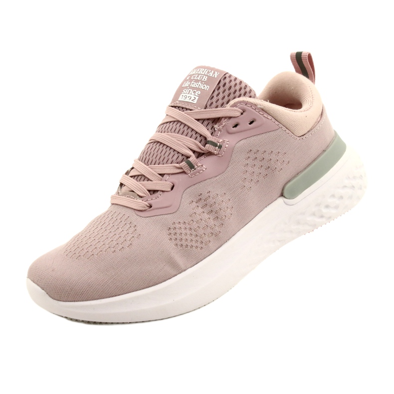 American Club Sapatos esportivos do clube americano feminino WT102/22 rosa 3