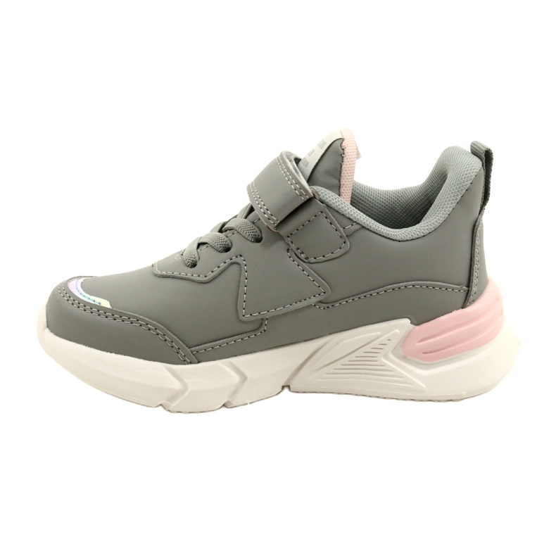 American Club Velcro Sports Shoes com holograma AA24/22 Gray cinza 1
