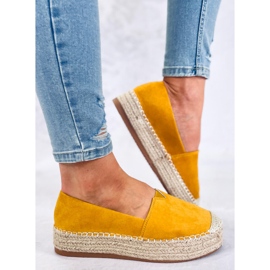 Alpargatas femininas Pilar Yellow amarelo 1