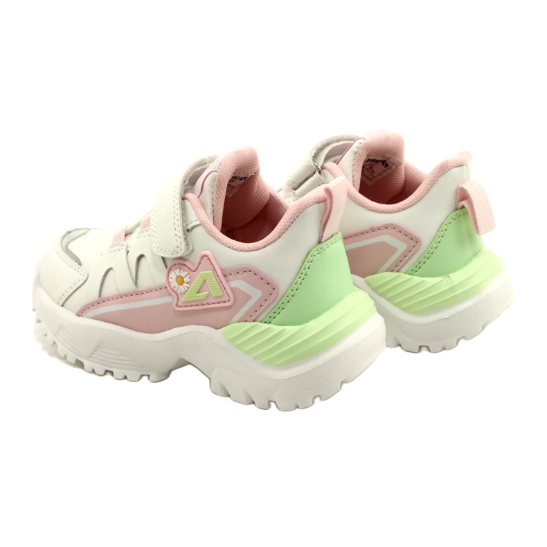 American Club Velcro com holograma AA25/22 Branco 4