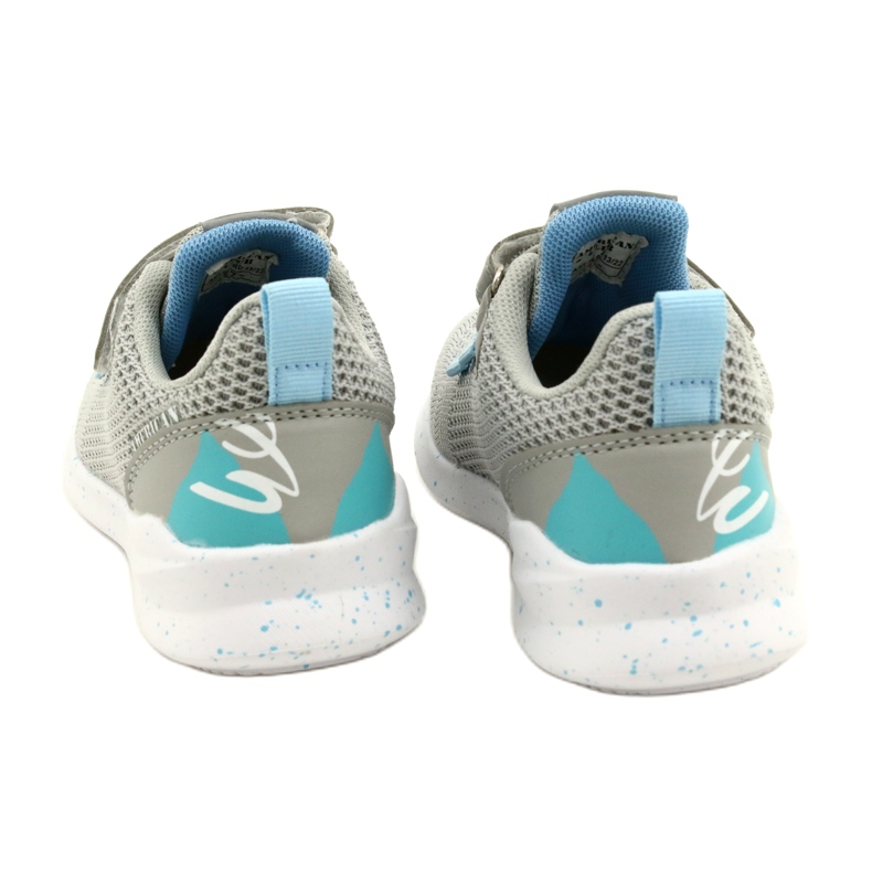 Calçado desportivo American Club RD13/22 com velcro Cinzento cinza 6