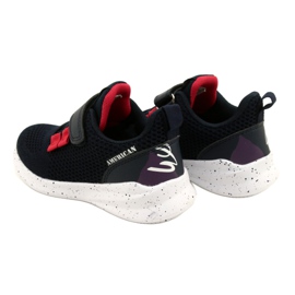 Calçado desportivo American Club RD13/22 com velcro, azul marinho 4