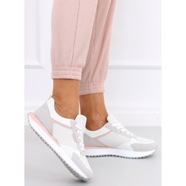 Tênis esportivo feminino Blas White branco multicolorido 1