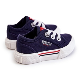 Tênis baixo infantil Big Star JJ374163 Azul Marinho 1