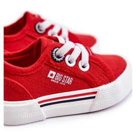 Tênis baixo infantil Big Star JJ374162 Vermelho 1