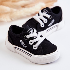 Tênis baixo infantil preto Big Star JJ374164 2