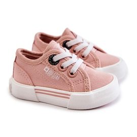 Tênis baixo infantil Big Star JJ374161 Rosa 2