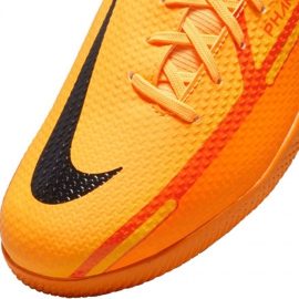 Nike Phantom GT2 Academy Df Ic Jr DC0815 808 chuteiras de futebol laranja laranjas e tintos 6