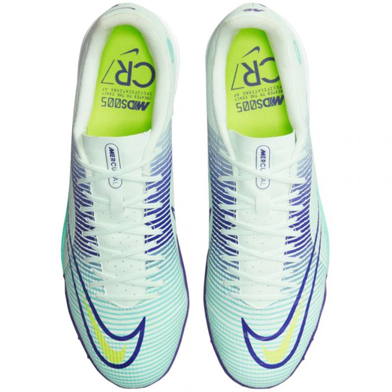 Chuteiras de futebol Nike Mercurial Vapor 14 Academy Mds Tf M CV0977 375 branco branco 1