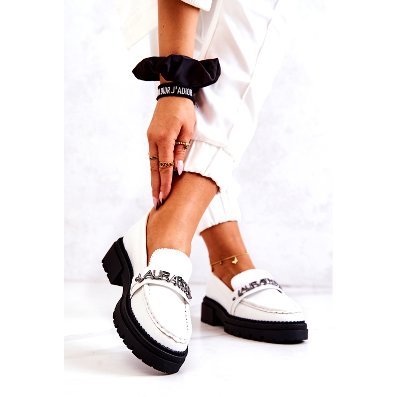 La.Fi Sapatos femininos Lente Eco Lente Branca Inserir branco 3