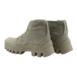 Tênis de couro alto Filippo DPT3523 / 22 GR cinza 5