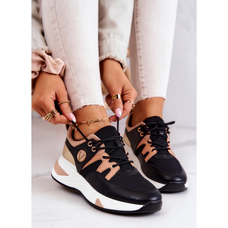 Vinceza Tênis esportivo preto Imperio 1