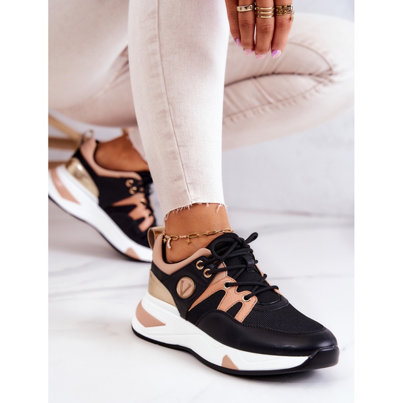 Vinceza Tênis esportivo preto Imperio 2