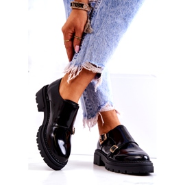 PL5 Sapatos de couro com fivela La.Fi Black Leonie preto 3 PL5 Sapatos de couro com fivela La.Fi Black Leonie preto 3