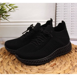 Calçado esportivo têxtil News Jr EVE338A preto 2