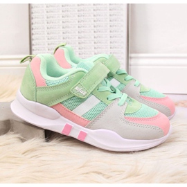 Tênis esportivo Befado Jr BEF25C com velcro, hortelã azul 2