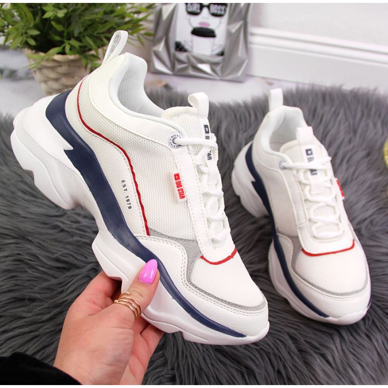 Calçado esportivo Big Star W JJ274A116 branco 1