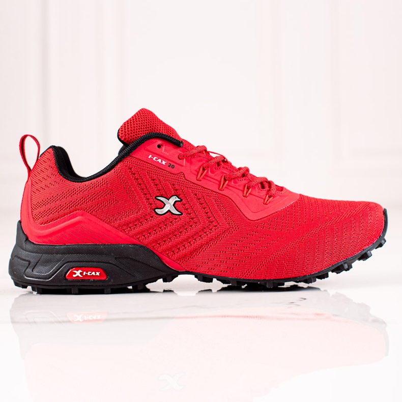 Tênis de trekking I-CAX vermelho 1 Tênis de trekking I-CAX vermelho 1