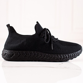 TRENDI Calçados esportivos leves preto 1