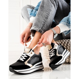 TRENDI Tênis estilosos preto 1