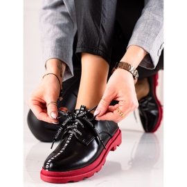 Goodin Sapatos de moda com cadarço preto 1 Goodin Sapatos de moda com cadarço preto 1