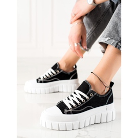 W. Potocki Tênis na plataforma Potocki preto 1