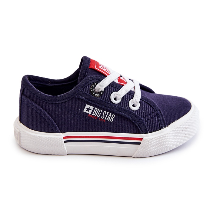 Tênis baixo infantil Big Star JJ374168 Azul Marinho 2